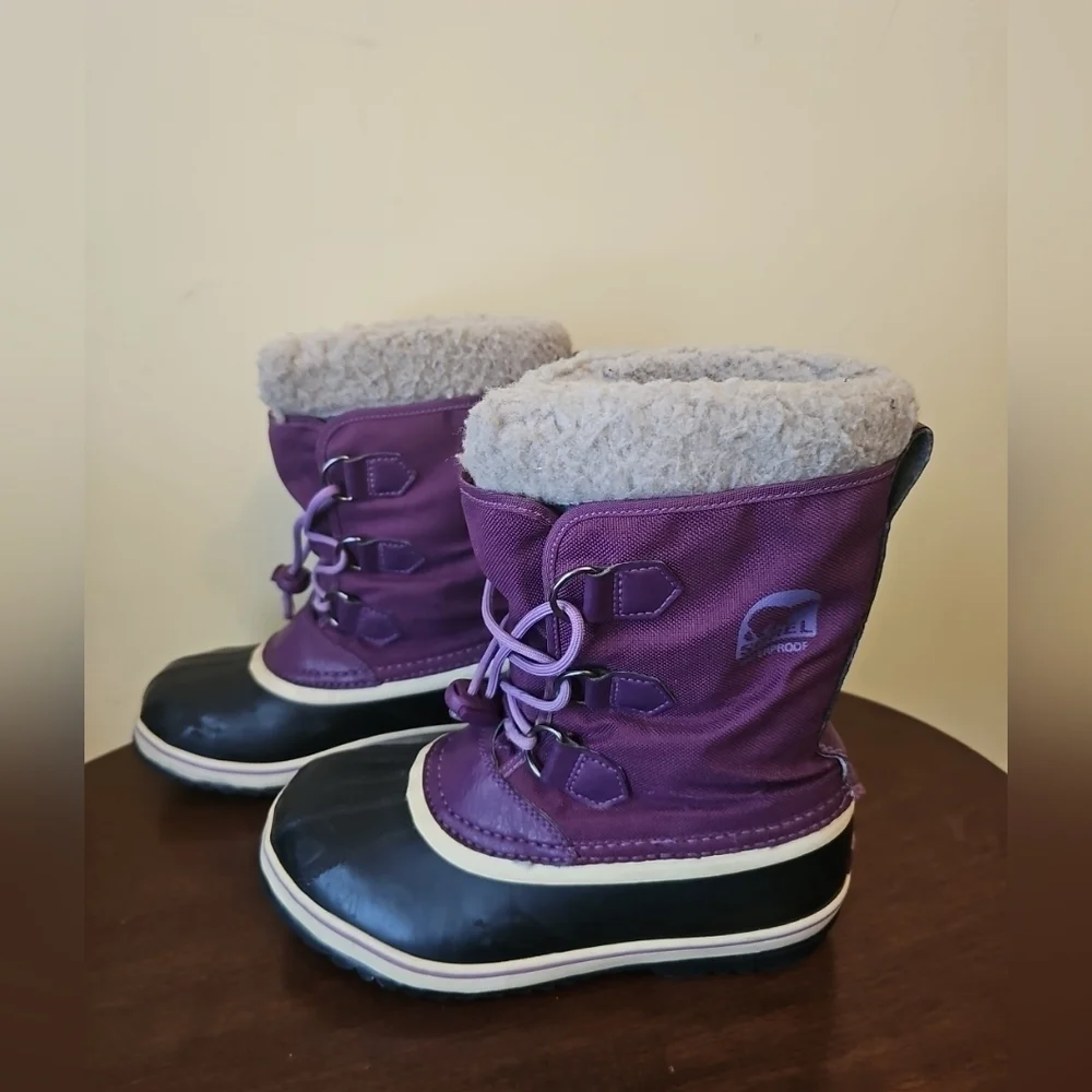 Sorel Women's Waterproof Cold Weather Winter Snow‎ Boots Big Kid's Size 5 - Picture 2 of 14